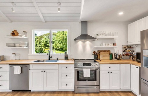 Amagansett North House | Fully-Renovated Beach House in Central Location, Expansive Outdoor Space...