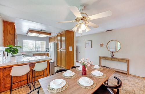 Bakersfield House | Fun-Filled Backyard: Bakersfield Family Haven!