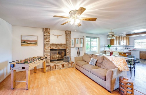 Bakersfield House | Fun-Filled Backyard: Bakersfield Family Haven!