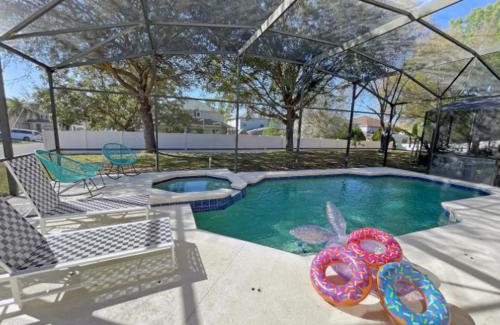 Legacy Park House | Fun Home! Secret Rooms! Pool & Games! 17min Disney!