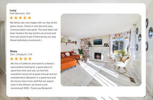 Sparks House | FunStation 2800sqft Reno Getaway for All Ages