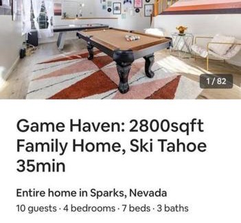 Sparks House | FunStation 2800sqft Reno Getaway for All Ages