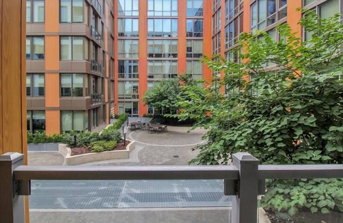 Buzzard Point Apartment | Furnished 1BR w Views, Rooftop & Pool | Waterfront