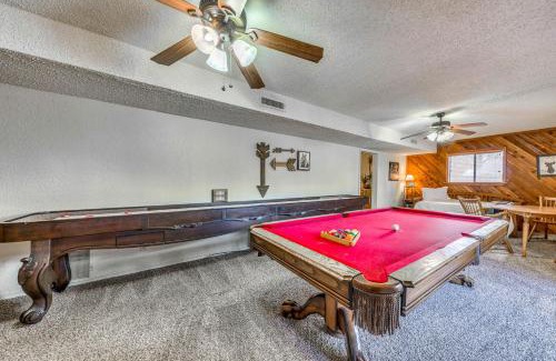 Ruidoso House | Furnished Deck and Game Room Ruidoso Home!