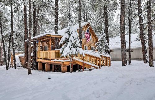 Munds Park House | Furnished Deck Cabin in Coconino National Forest