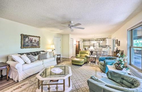 Hot Springs Village House | Furnished Deck with Views Hot Springs Cottage
