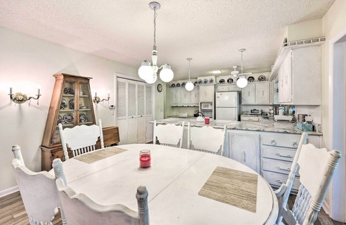 Hot Springs Village Cottage | Furnished Deck w/Views: Hot Springs Cottage