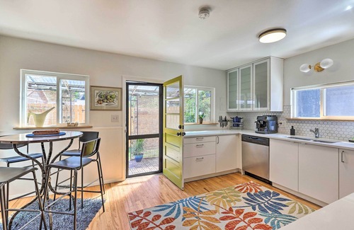 Baker Apartment | Furnished Patio: Enchanting Denver Cottage!