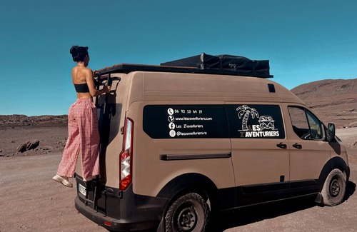Trois Mares House | FURNISHED VAN: indoor shower, 360° terrace, TT tires, camping equipment