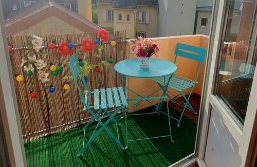 Colmar Apartment | Gîte 5 pers, Free parking, 3 bedrooms, 68m2