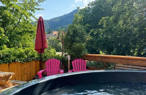 Bergheim Apartment | Gîte au Manoir des Sens avec bain nordique jacuzzi