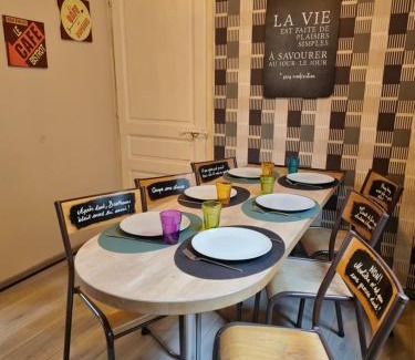 Lusse House | Gîte l'école est finie 6 personnes 4pièces