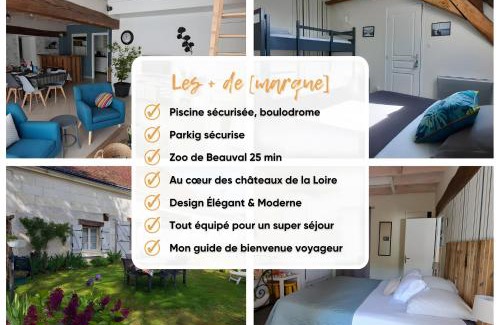 Saint-Georges-sur-Cher House | Gîte La Grange au cœur des châteaux