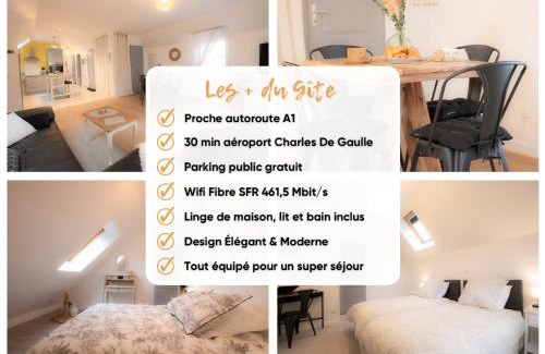 Verberie Apartment | Gîte les hauts de Verberie - appartement calme et lumineux