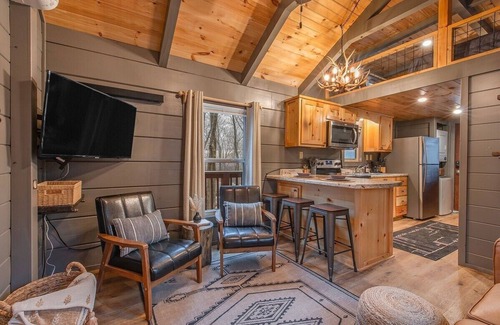 Lookout Valley Neighborhood Association Apartment | Gabriele Cabin | Rustic Retreat Near Downtown