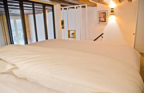 Odeon Apartment | Gabrielle - Authentic Loft Saint-Germain Luxembourg Courtyard