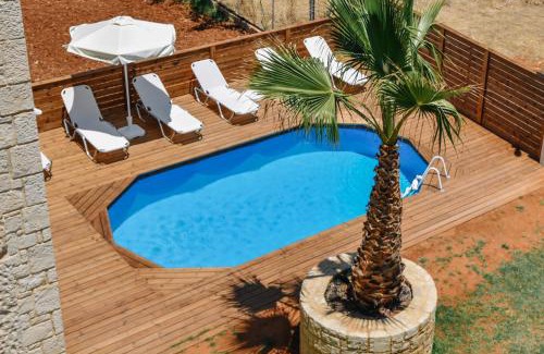 Kato Gouves Villa | Gaia 6BDR villa with private pool, garden by Hospi