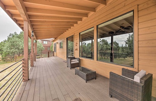Heber Cottage | Game Room & Community Amenities: Overgaard Home!