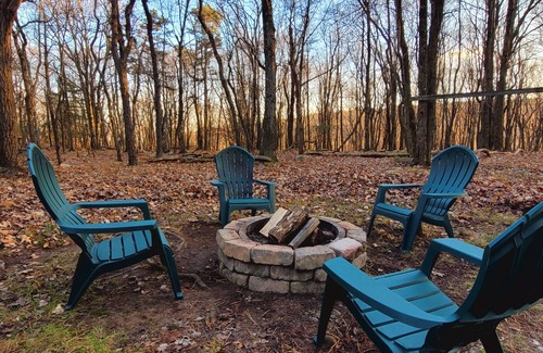 Lake Harmony Estates Cabin | Game Room, Exclusive Beach Access, Firepit, Plenty of Entertainment Space