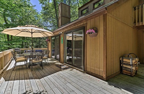 Locust Lake Village Cottage | Game Room & Golf Cart: 'bear Den' Pocono Lake Home