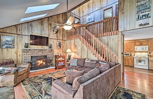 Locust Lake Village House | Game Room & Golf Cart: 'Bear Den' Pocono Lake Home