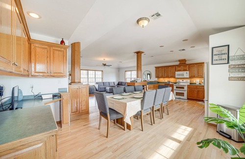 Craig County House | Game Room & Large Yard: Vinita Farmhouse!