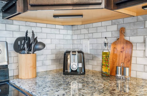 Clarksville House | Game Room - Patio + Grill - Sleeps 9 - King Bed