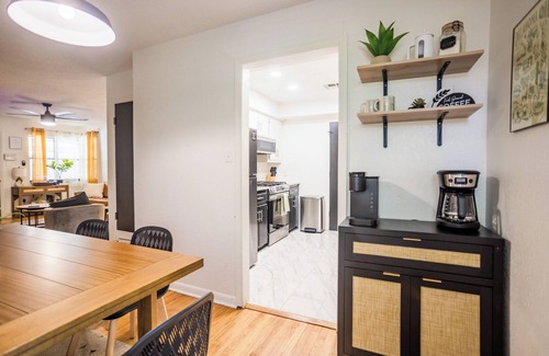 Central Oklahoma City House | Gameroom/Fireplace/Bar/Backyard/Pet Friendly- Home in Adventure District of OKC