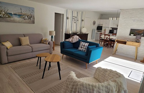 Pornichet Apartment | Garden apartment 75m3 500m from St Marguerite beach