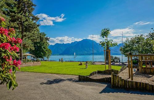 Montreux Apartment | Garden of Eden 1-bedroom apartment – Lakefront