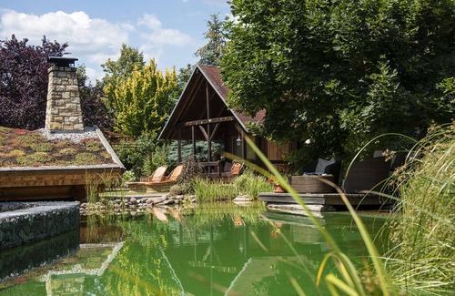 Senftenberg Apartment | Garten Suite mit Dusche/wc