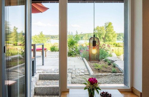 Pelham Apartment | Gartenzimmer, 30 qm Untergeschoss, Kombinierter Wohn- & Schlafbereich