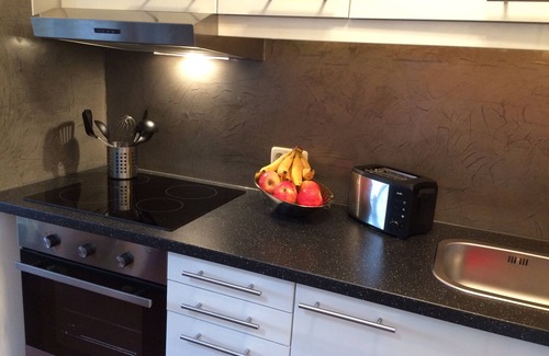 Zandt House | Gas, water, WLAN free of charge - renovated house with garden, dog welcome,