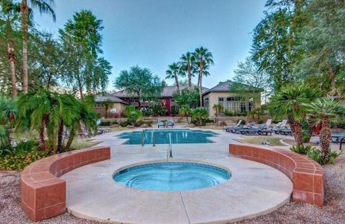 Camelback East House | Gated Condo Heated Pool Spa Gym Near Zoo