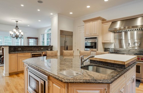 Amagansett North House | Gated Grand Estate On Two Acres, Privately Landscaped