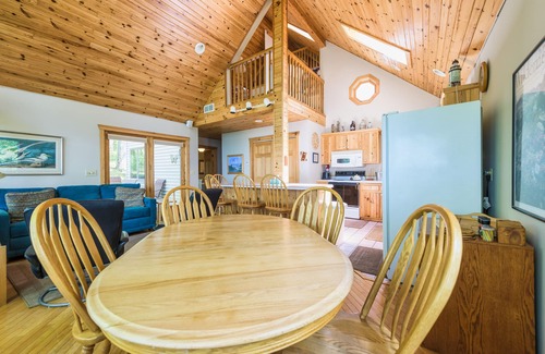 Coloma House | Gebhard Chalet - Charming, private, beachfront chalet nestled in a wooded dune on Lake Michigan