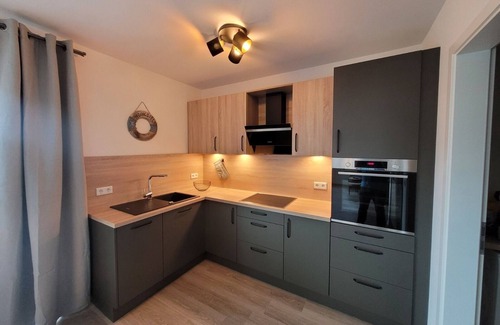Wangerland Apartment | Gemütliche Ferienwohnung in Hooksiel im Wangeland, mit Infrarot Kabine