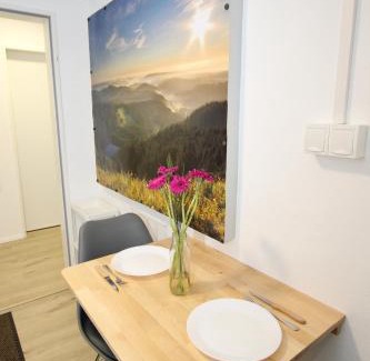 Denzlingen Apartment | Gemütliches Schwarzwald-Apartment im ruhigen Untergeschoss eines Hauses