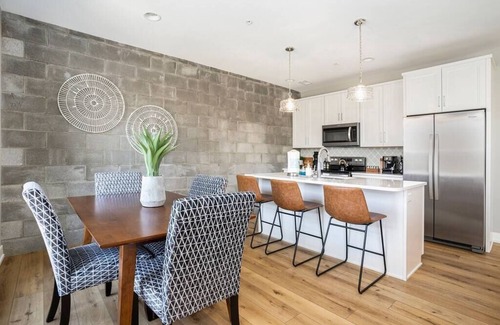 Holland Condo | George 203: Multi-Level 8th Street Condo with Private Terrace