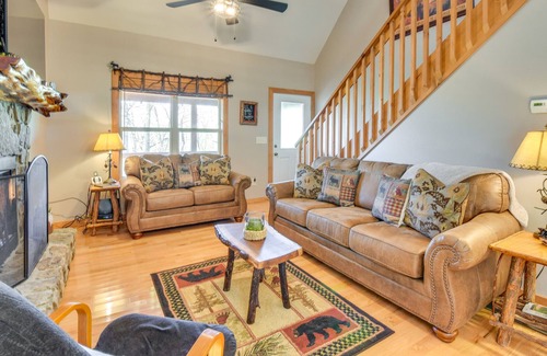 Blairsville House | Georgia Retreat - Game Room, Fire Pit & Grill!