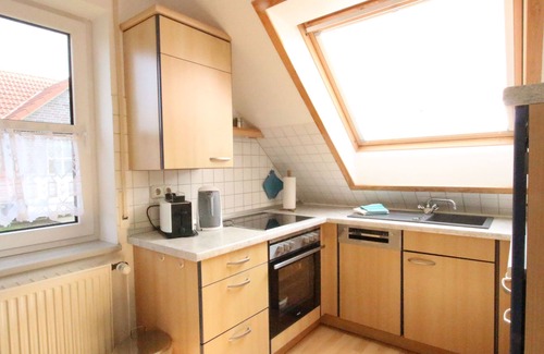 Rerik Apartment | Geschmackvolle 3-raum-wohnung für 4 Personen, mit Balkon
