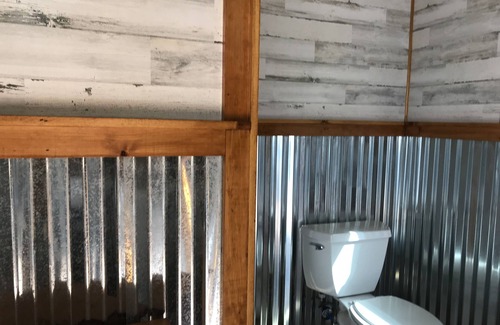 Athens House | Glamping at its best! Air, Heat, shower, toilet