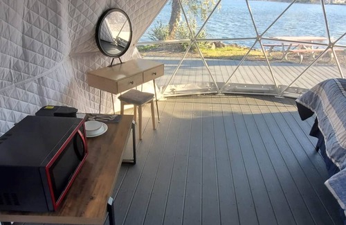 Coulee City Apartment | Glamping Dome at Blue Lake in Coulee City (site 41)