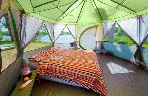 Saint-Michel-de-Montjoie Other | 'Glamping' tents one of three to rent fully equipped private equipped kitchen tents too