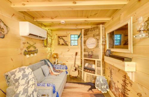 Webster Apartment | Glamping Getaway with Porch in Wisconsin Northwoods