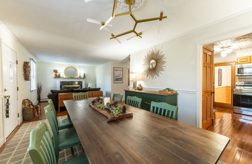 Queensbury House | Glens Falls Boutique Stay, near skiing, Lake George, Saratoga, Pool!