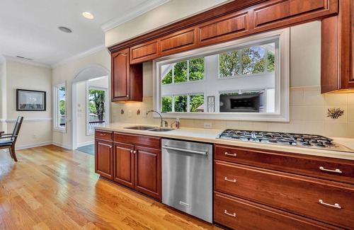 North Shore House | Go Jump In the Lake! Just Listed Custom Lakefront Home with Dock & Amenities!