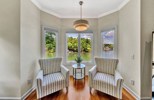 North Shore House | Go Jump In the Lake! Just Listed Custom Lakefront Home with Dock & Amenities!