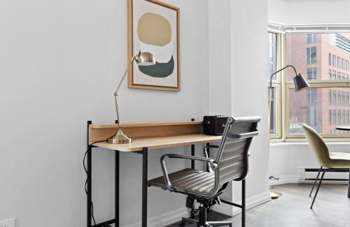 Rush and Division Apartment | Gold Coast 1BR w Deck Gym Lounge 1 block to L CHI-650