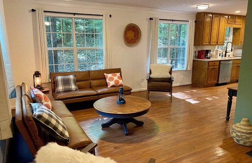 Dahlonega Cabin | Gold Dust Getaway - Near Downtown/Hot Tub/Fire-Pit/Dog-Friendly